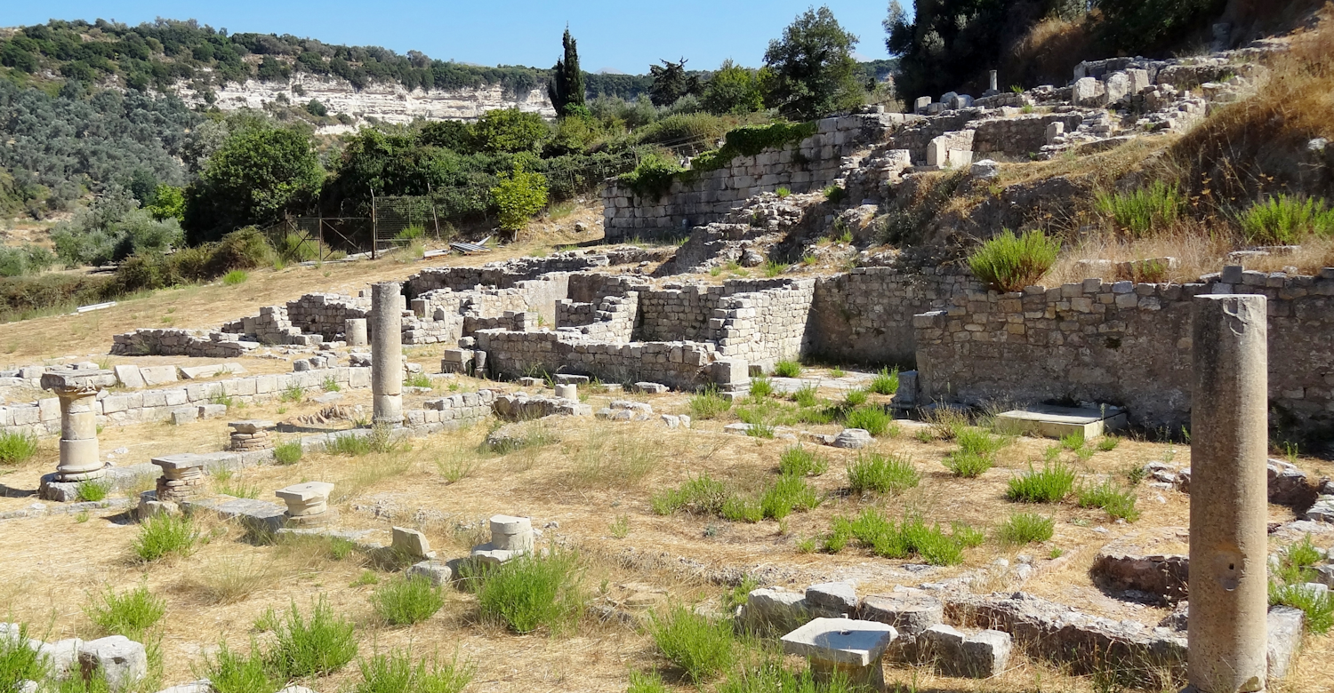 Eleutherna (Greek: Ἐλεύθερνα) was an ancient city-state in Crete 25 km southeast of Rethymno. It flourished from the Dark Ages of Greece’s early history until Byzantine times.