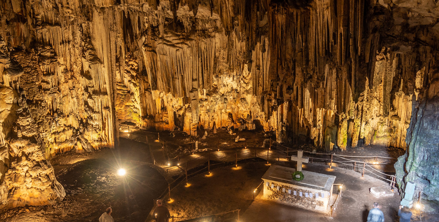 About 4 km from Villa Talea is Gerontospilios (Old Cave) or the Melidoni Cave, an underground site of great historical significance.